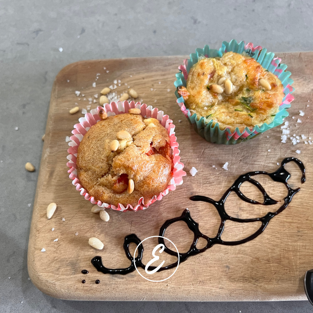 Gut-Friendly Savoury Spelt & Zucchini Muffins